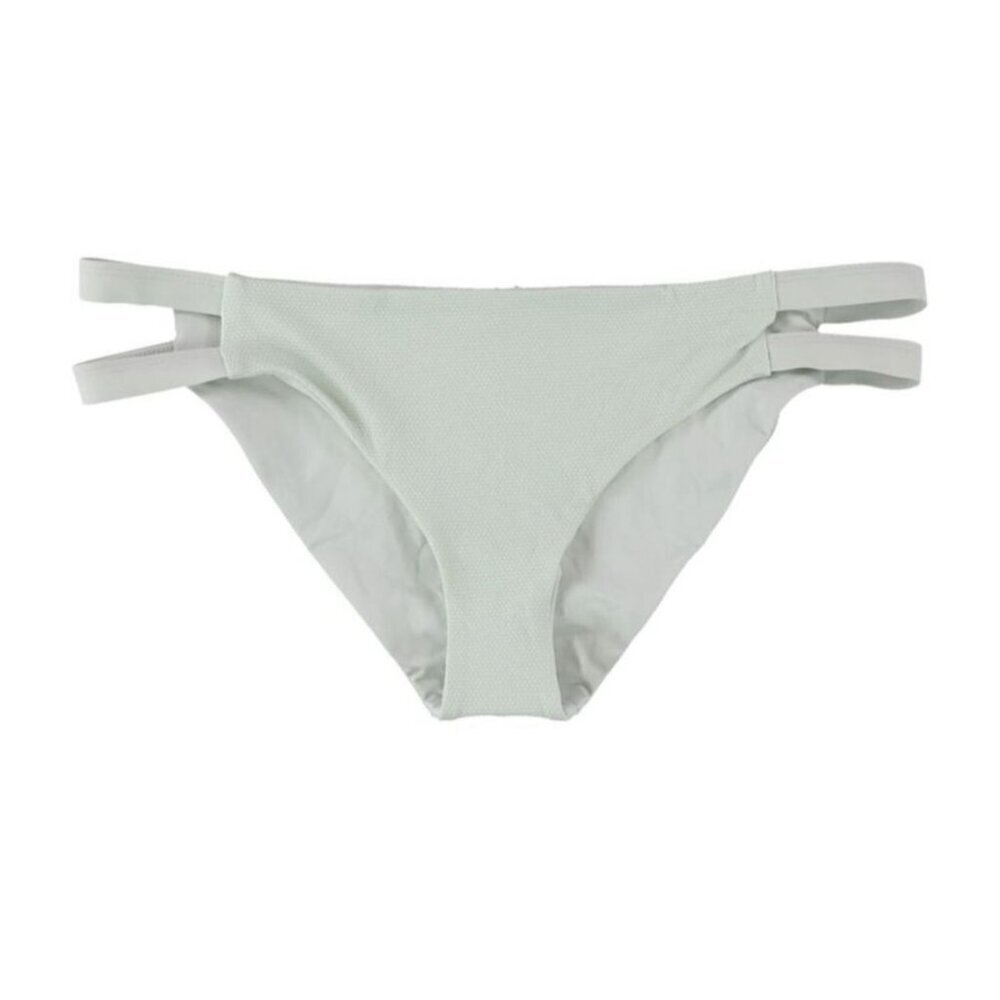 NWT Tavik Chloe Full Glossy Pique Swim Bottom in Light Blue - Small